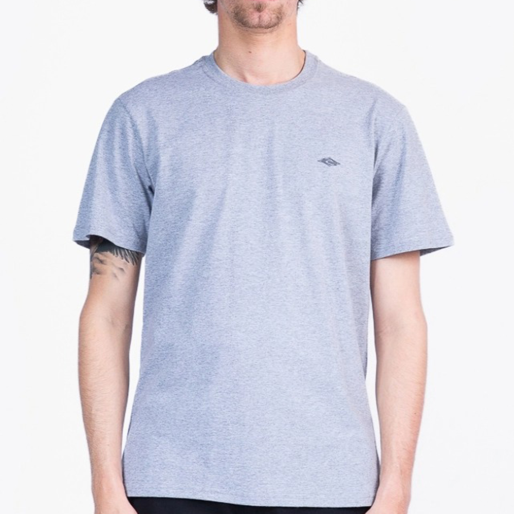 Camiseta Rip Curl Classic Surf WT26 Masculina Grey Heather