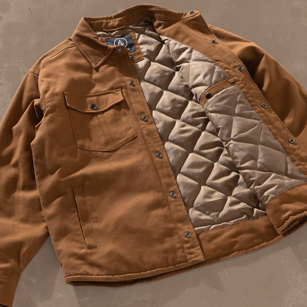 Jaqueta Volcom Westmead WT26 Masculina Major Brown - Radical Place