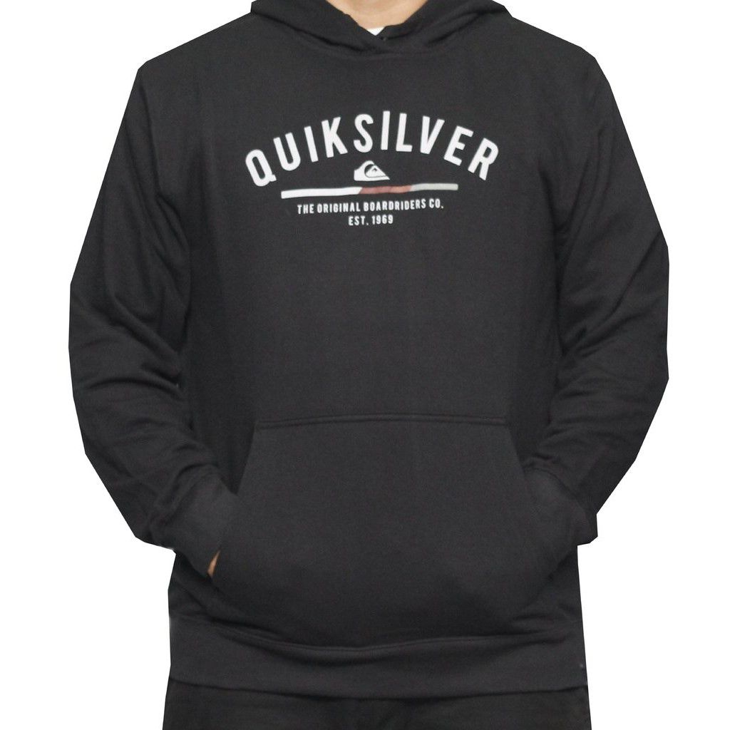 Moletom Quiksilver Simple Colour Preto - Radical Place - Loja Virtual de Produtos Esportivos