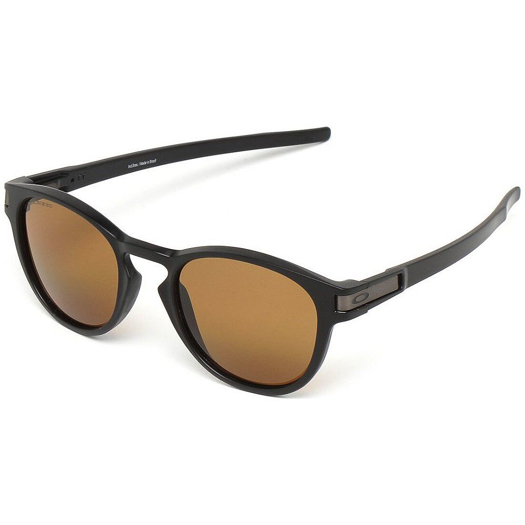 Óculos de Sol Oakley Latch Matte Black W/ Bronze Polarized - Radical Place  - Loja Virtual de Produtos Esportivos