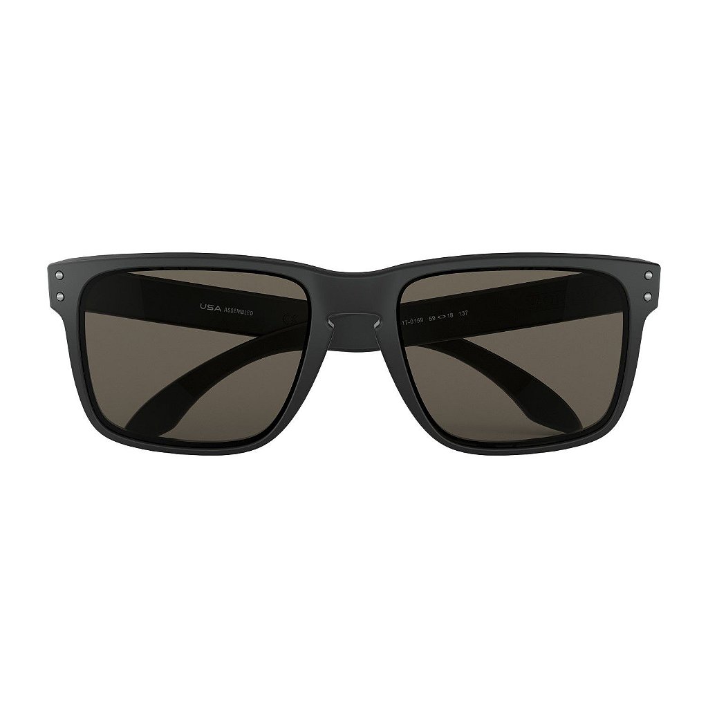 Óculos de Sol Oakley Holbrook XL Matte Black Warm Grey Prizm - Unissex em  Promoção