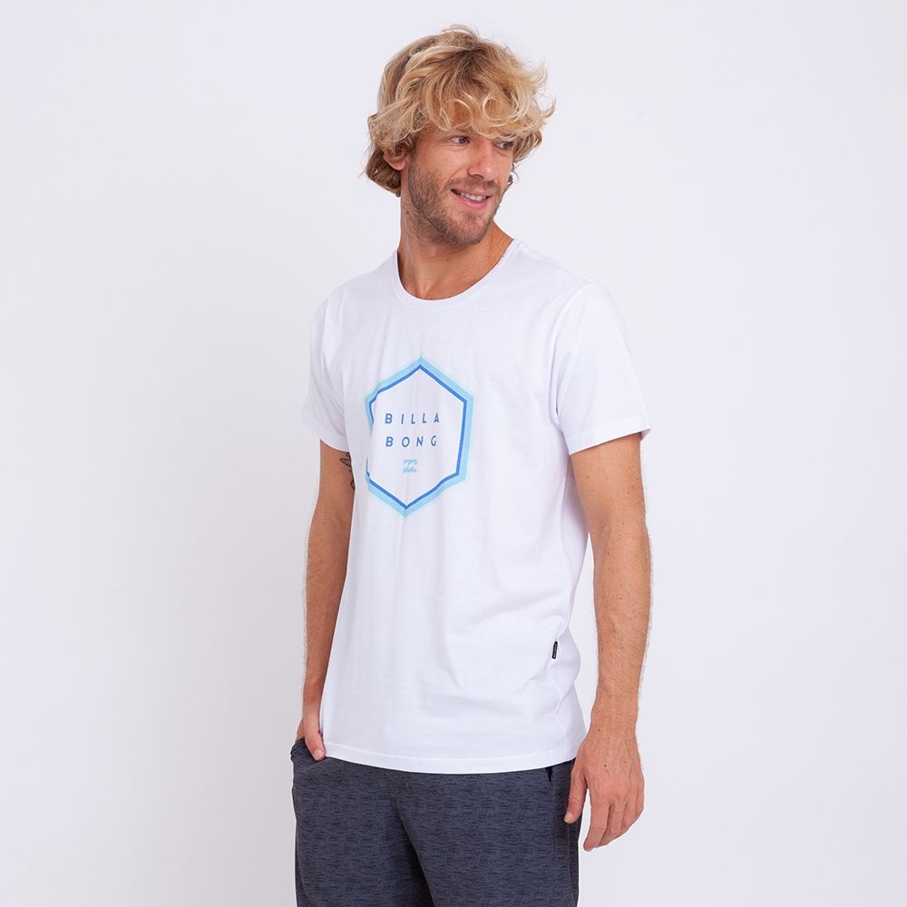 camiseta branca billabong