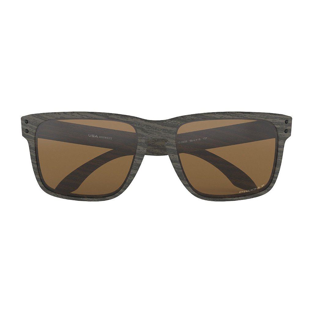 Óculos de Sol Oakley Holbrook XL Woodgrain W/ Prizm Tungsten
