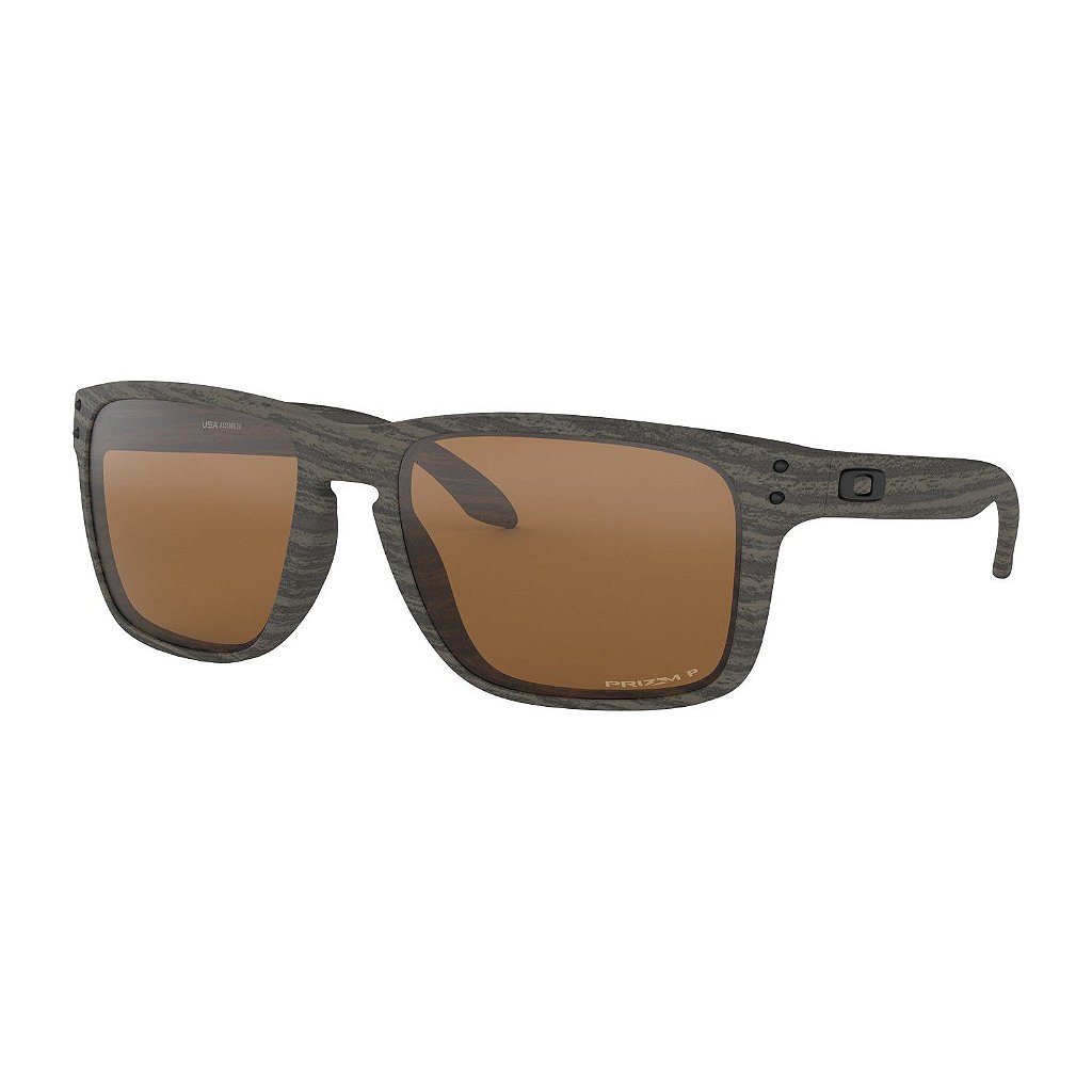 Óculos de Sol Oakley Holbrook XL Woodgrain W/ Prizm Tungsten