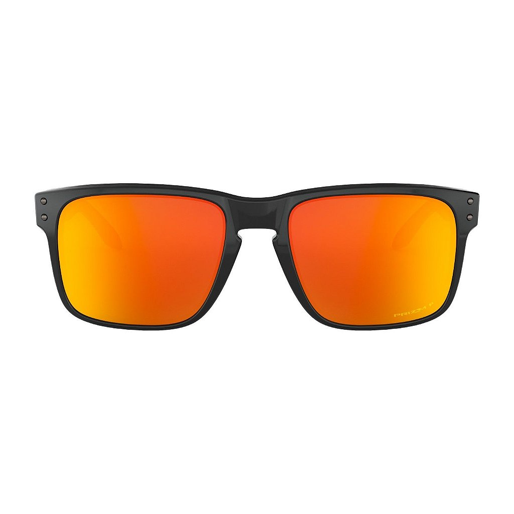 Óculos de Sol Oakley Holbrook Polished Black W/ Prizm Ruby Óculos de Sol Oakley Holbrook Polished Black W/ Prizm Ruby