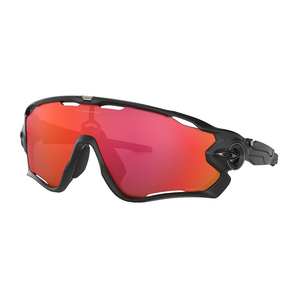 ウェア Oakley Jawbreaker PrizmLowLight Óculos de Sol Oakley Jawbreaker Matte Black W/ Prizm Trail Torch