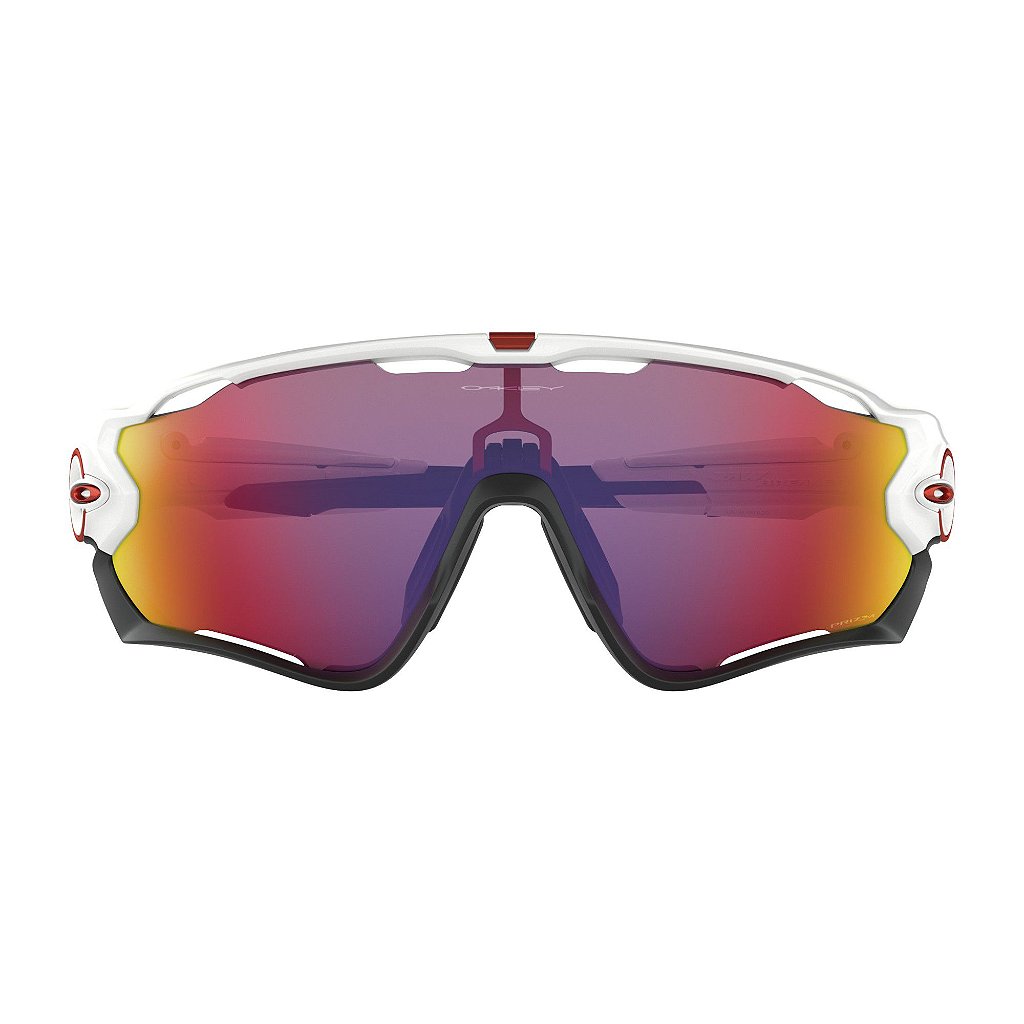 Óculos de Sol Oakley Jawbreaker Polished White W/ Prizm Road