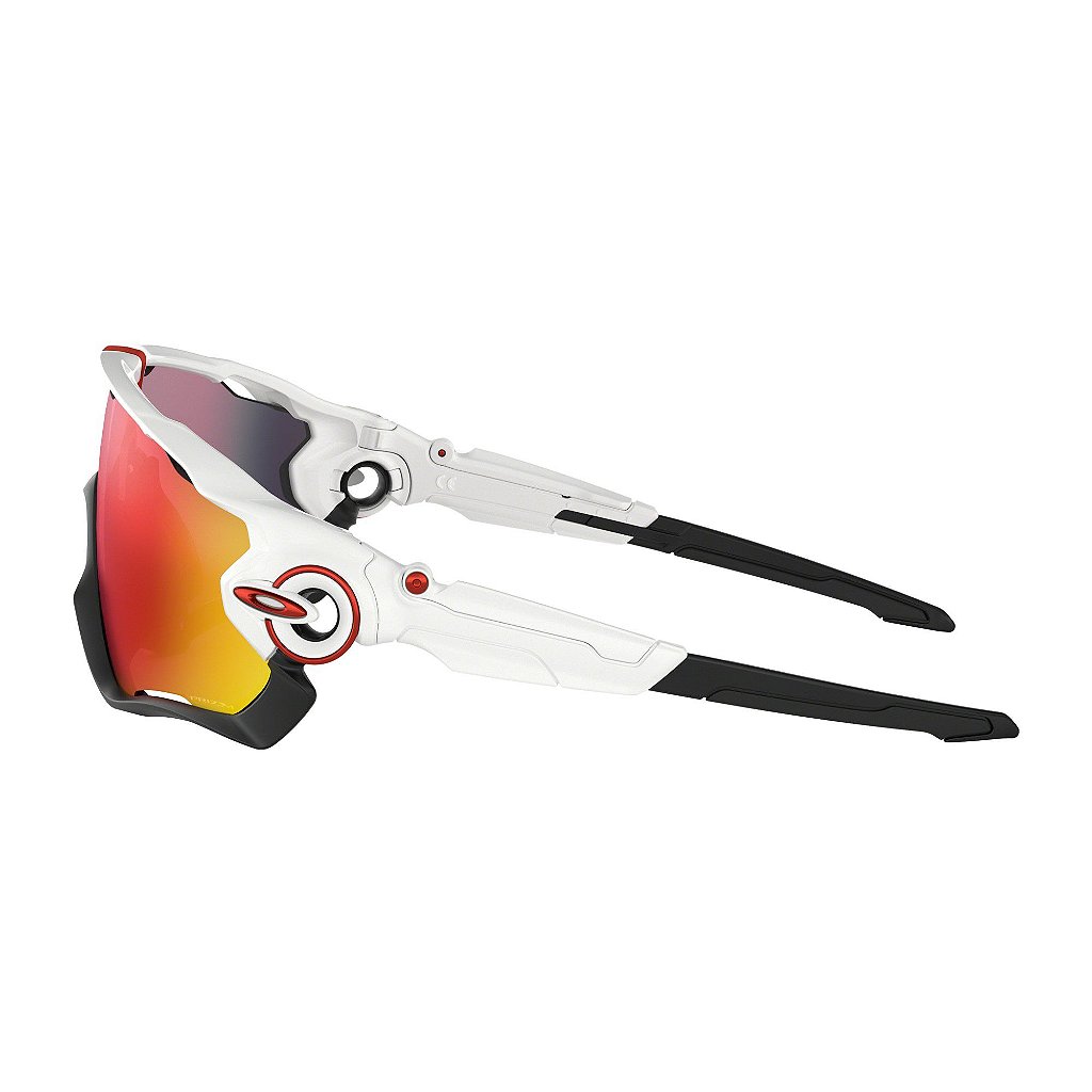 Óculos de Sol Oakley Jawbreaker Polished White W/ Prizm Road