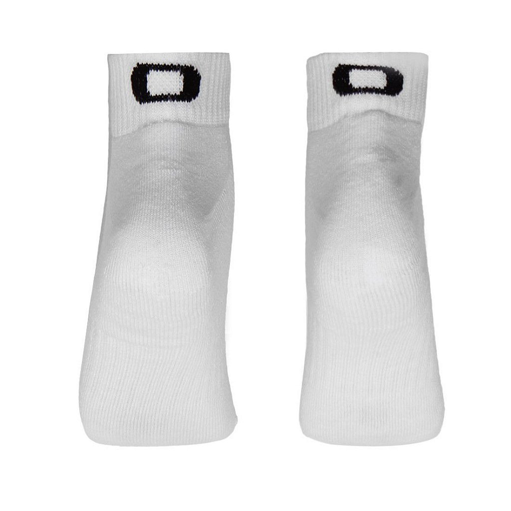 Meia Oakley Invisible Socks Kit 2 Pares Branco - Radical Place