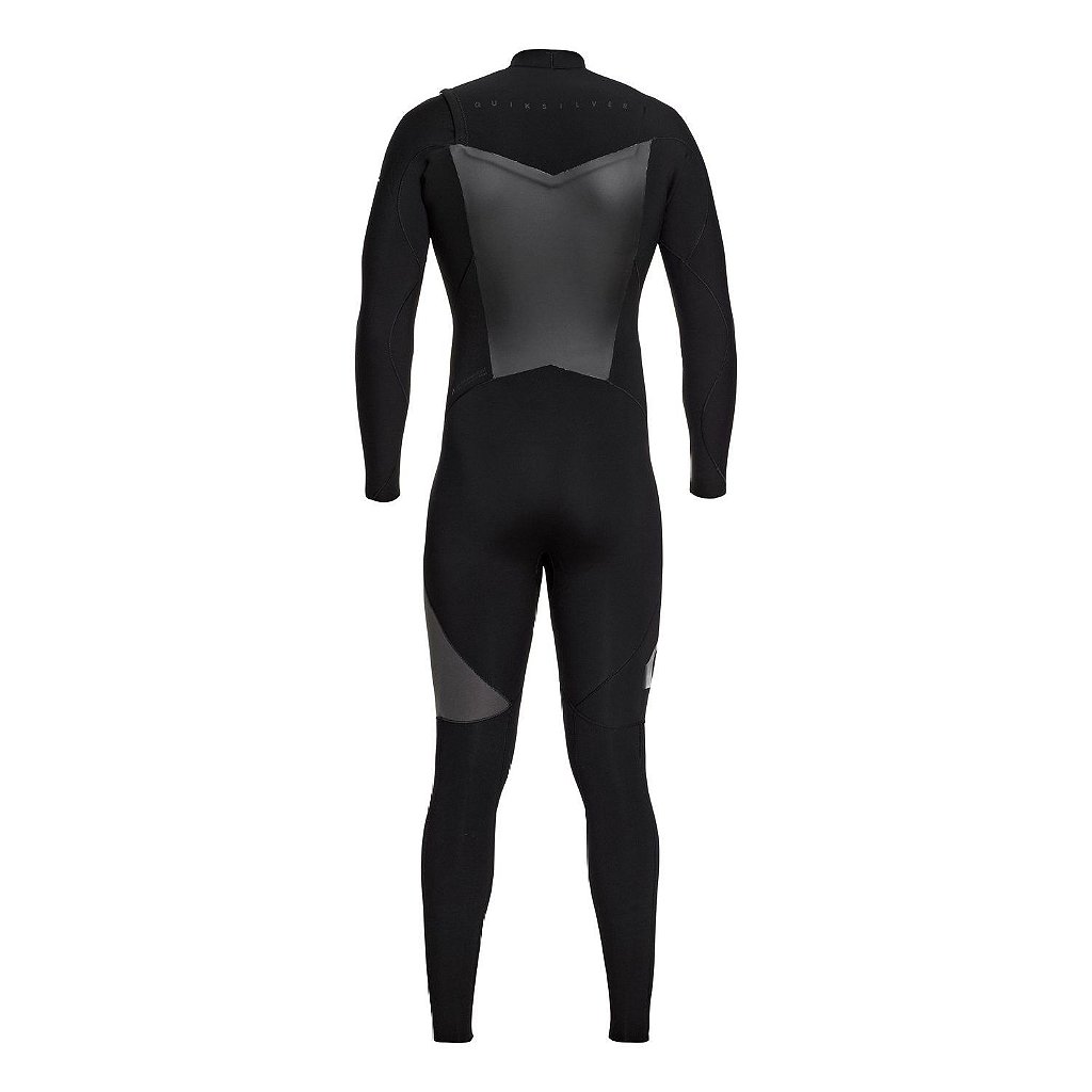 Wetsuit Long John Quiksilver 3/2mm Syncro Series c/ Zíper no Peito