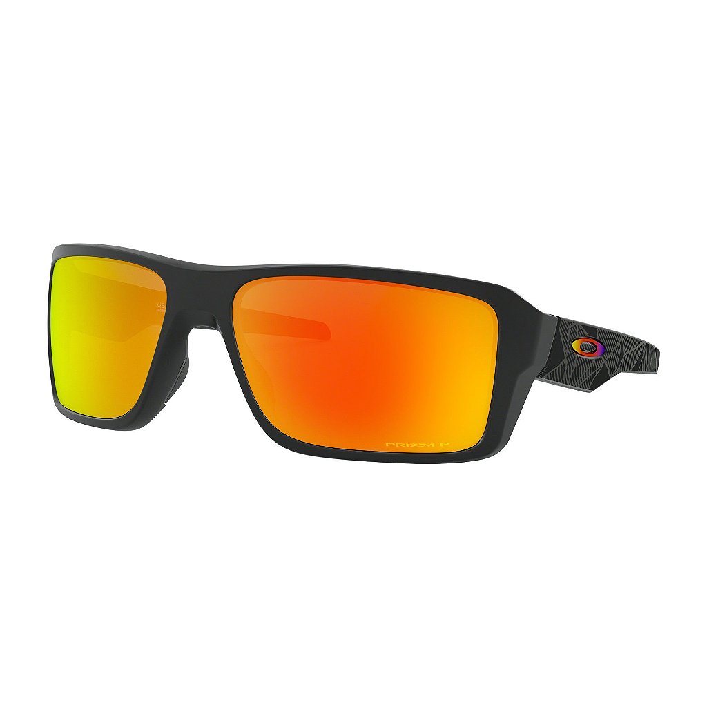 Óculos de Sol Oakley Double Edge Matte Black Prizmatic W/ Prizm Ruby  Polarized - Radical Place - Loja Virtual de Produtos Esportivos