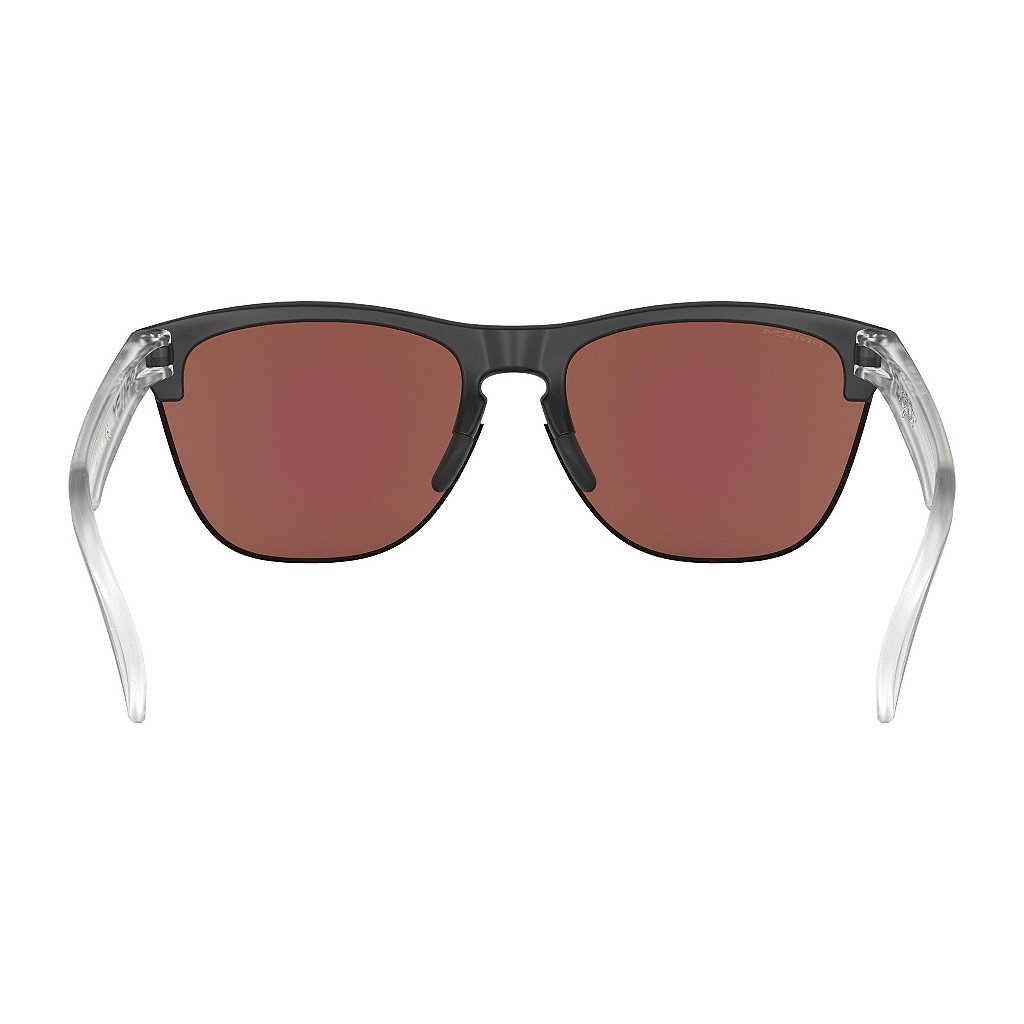Óculos de Sol Oakley Frogskins Lite Matte Black Matte Clear Óculos de Sol Oakley Frogskins Lite Matte Black Matte Clear