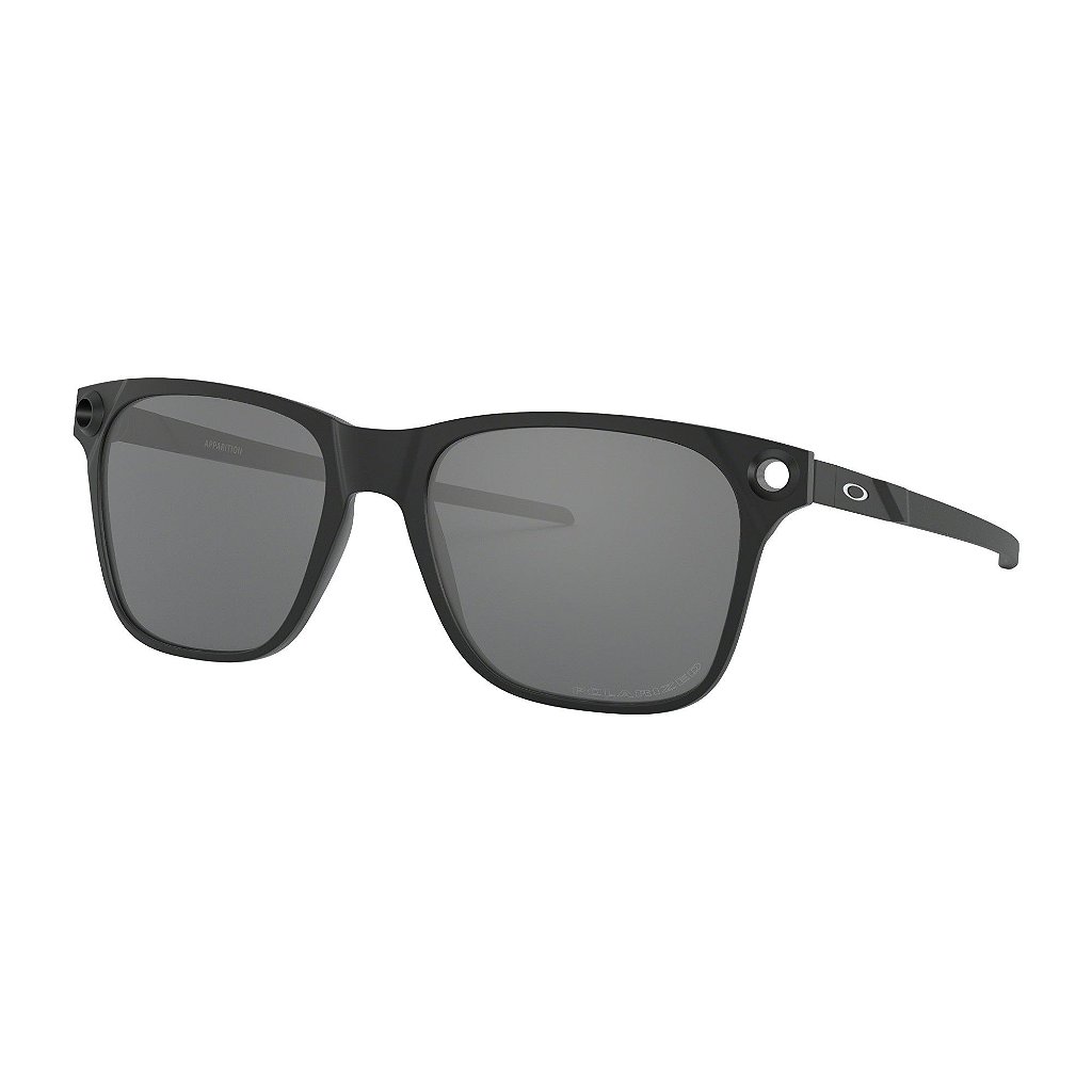 Óculos de Sol Oakley Apparition Satin Black W/ Black Iridium Polarized -  Radical Place - Loja Virtual de Produtos Esportivos