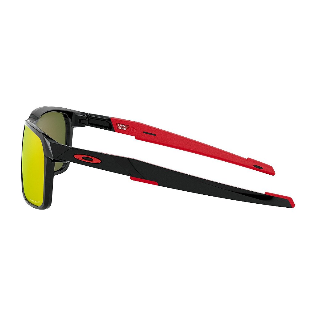 Óculos de Sol Oakley Portal X Polished Black W/ Prizm Ruby