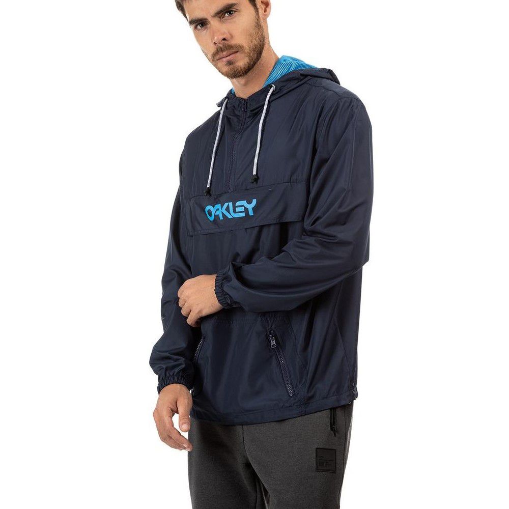 Jaqueta Oakley Mark II Packable Masculina Azul Marinho - Radical