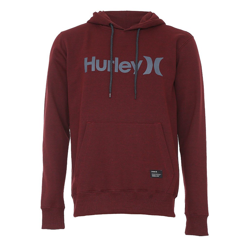 moletom hurley vermelho