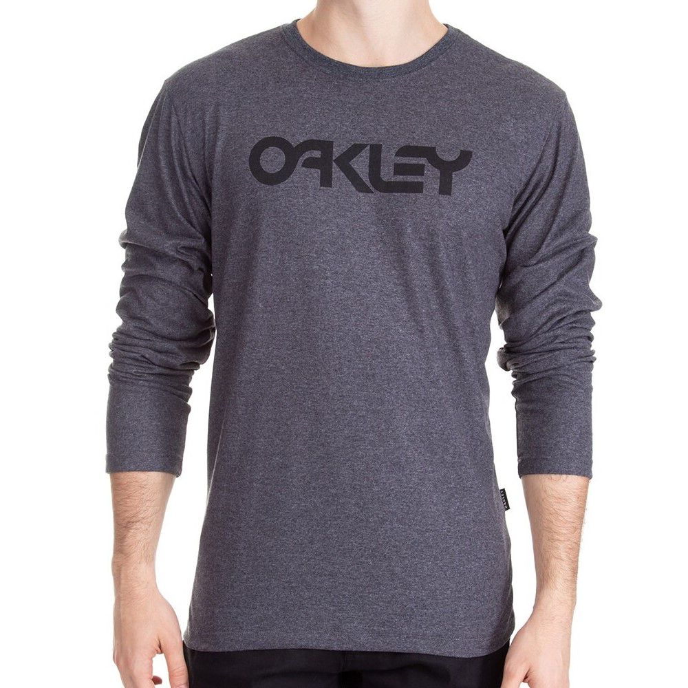 Camiseta Oakley Mark II SS Cinza Escuro - FutFanatics