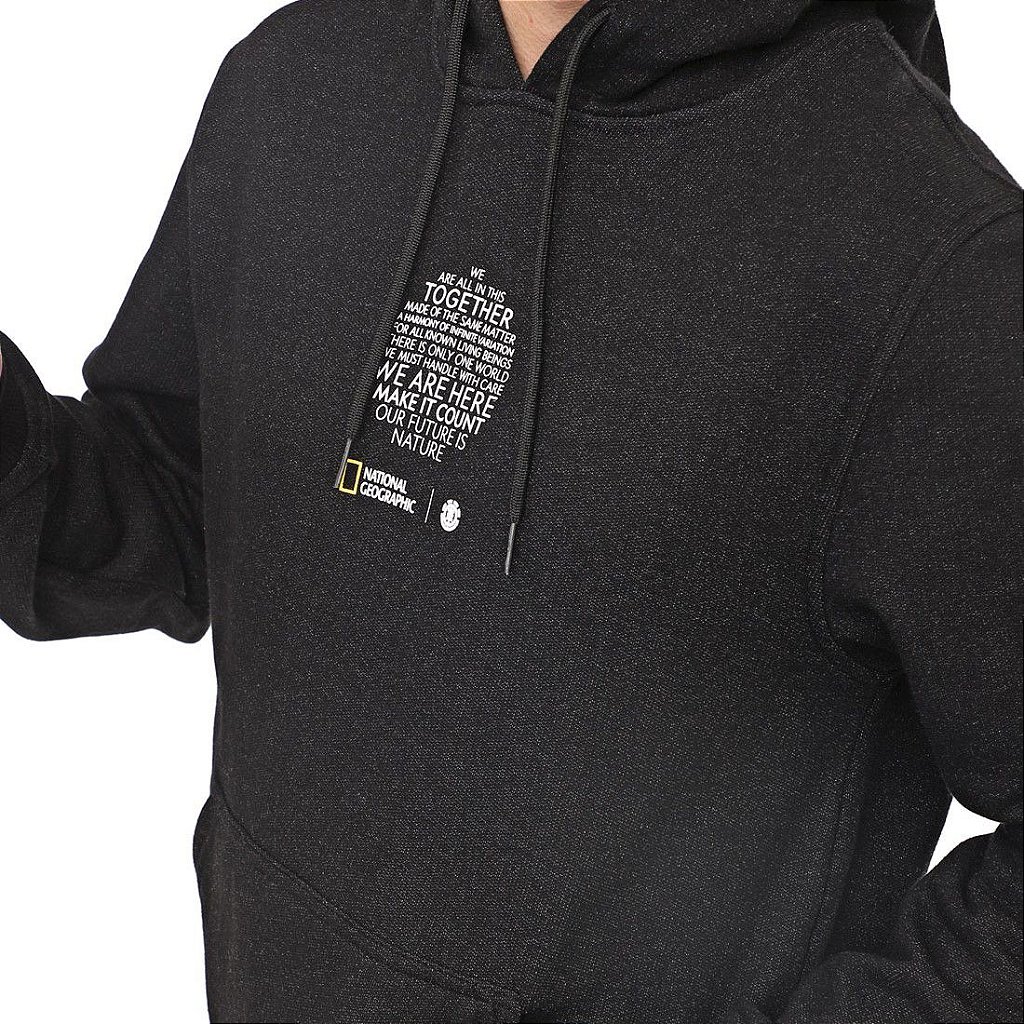 roots black moletom com capuz