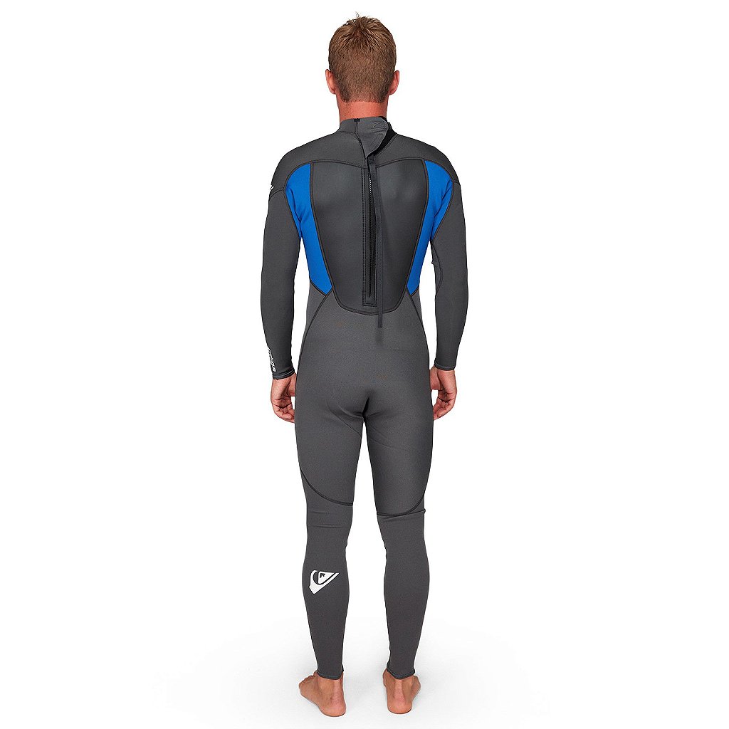 Wetsuit Long John Quiksilver 3/2mm Prologue Back Zip FLT Preto