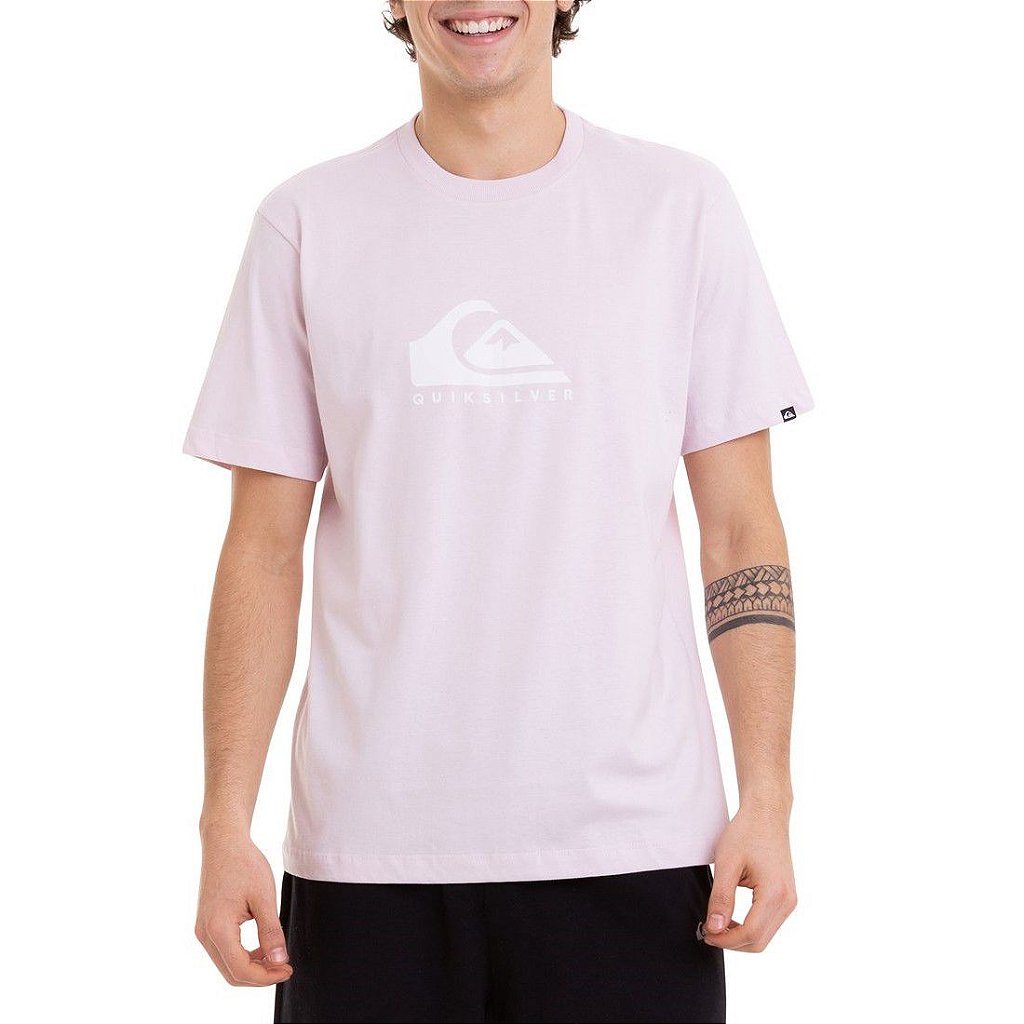 camiseta rosa pastel