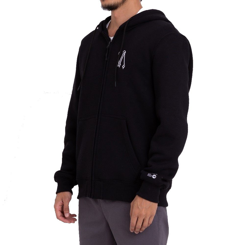 rvca cage moletom com capuz