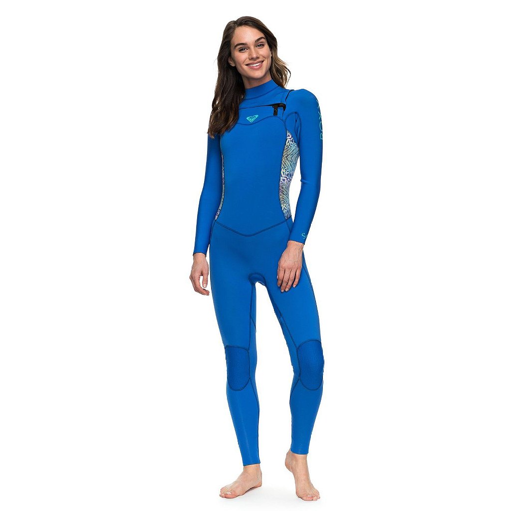 Wetsuit Long John Roxy 3/2mm Syncro Series Azul - Radical Place