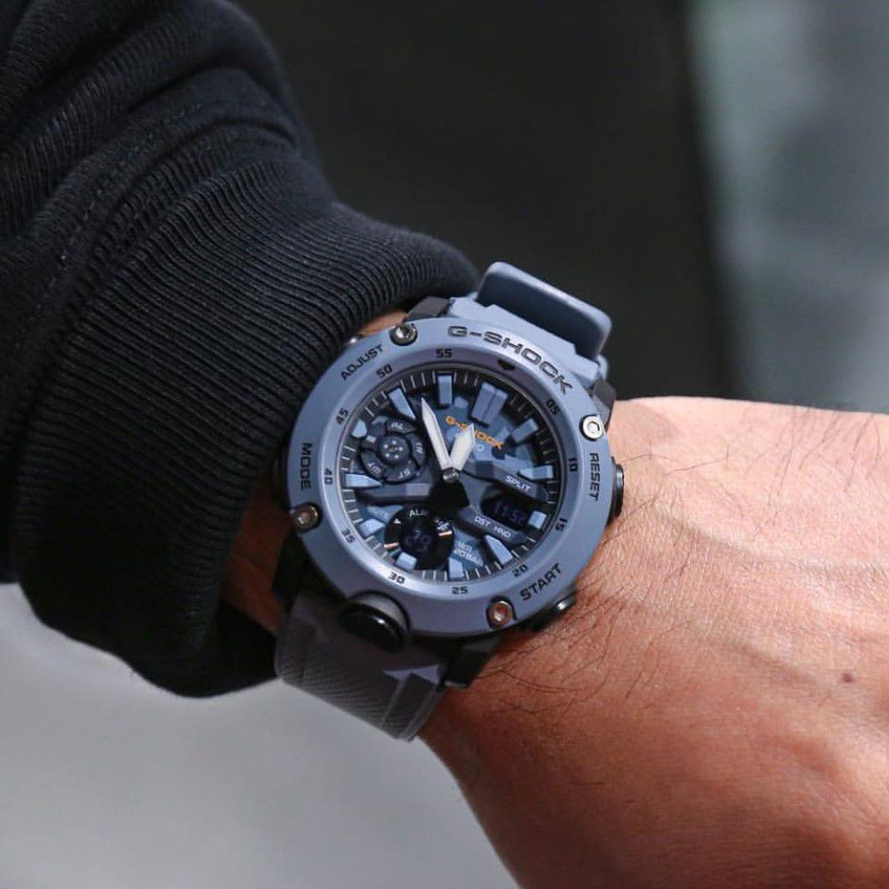 Relógio G-Shock Carbon Core Guard GA-2000SU-2ADR Masculino Azul