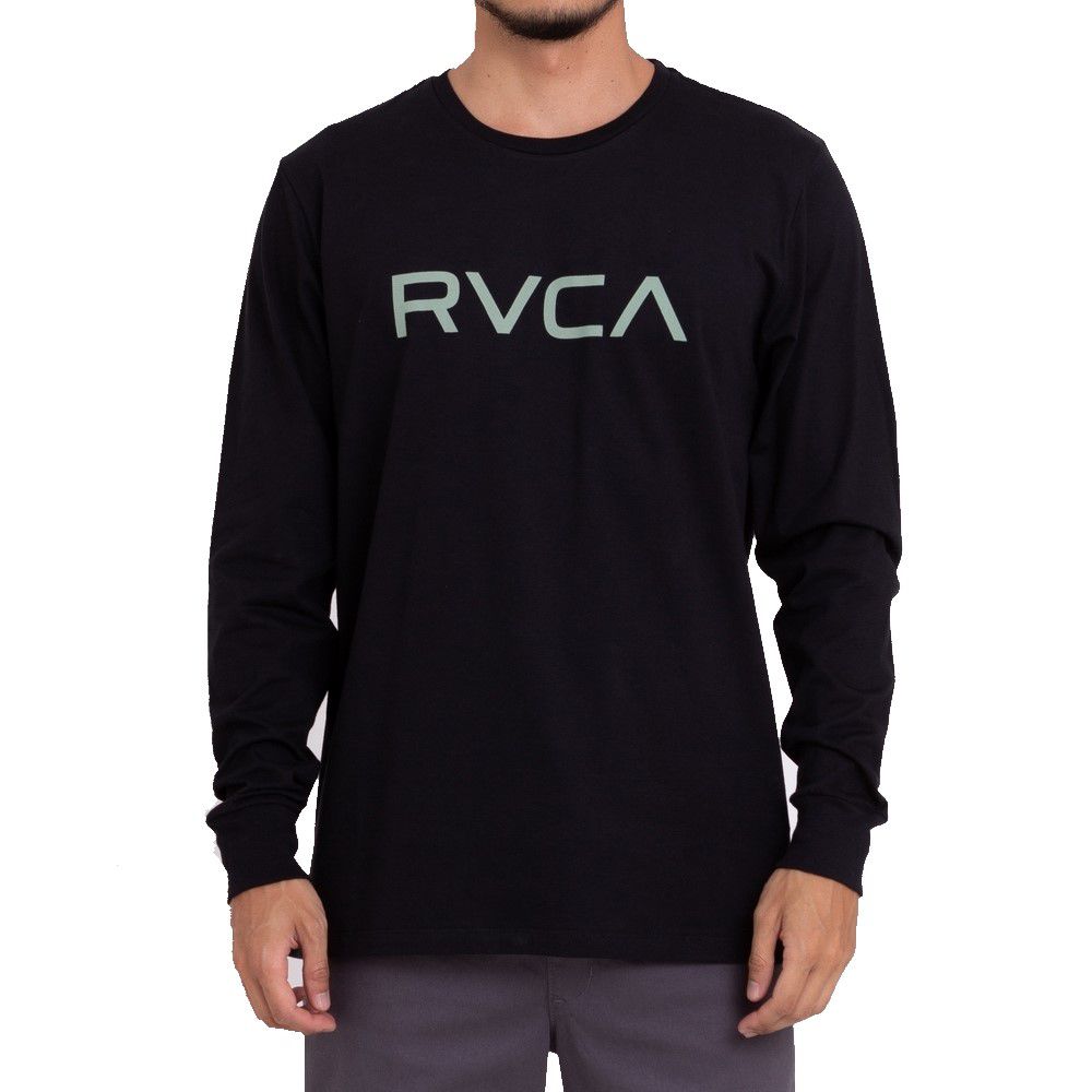 Camiseta RVCA Manga Longa Big RVCA Masculina Preto - Radical Place - Loja  Virtual de Produtos Esportivos