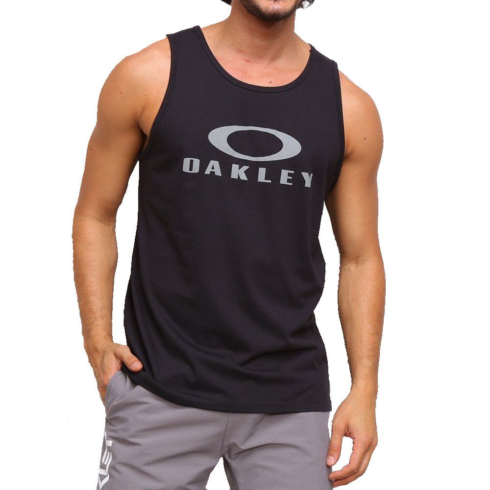 Regata oakley masculina skull tank preta em Promoção na Americanas