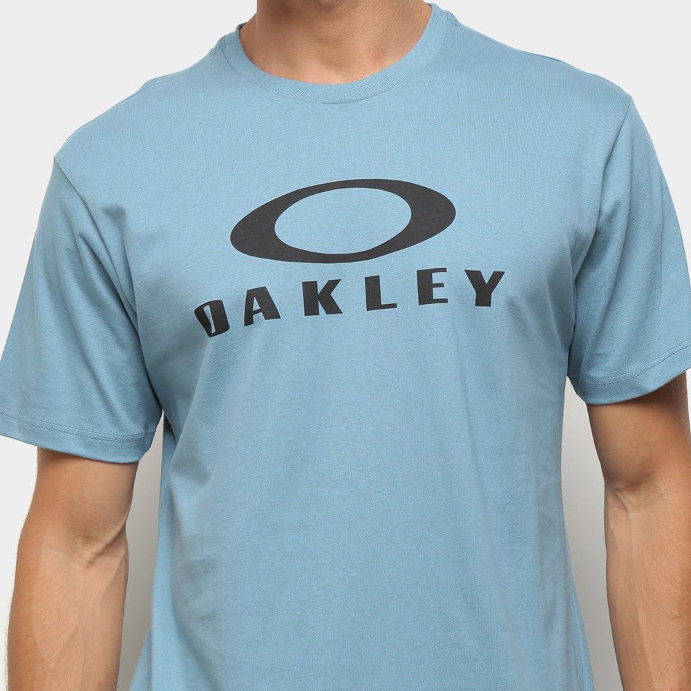 Camiseta Oakley O-Bark SS Tee Roxo Claro