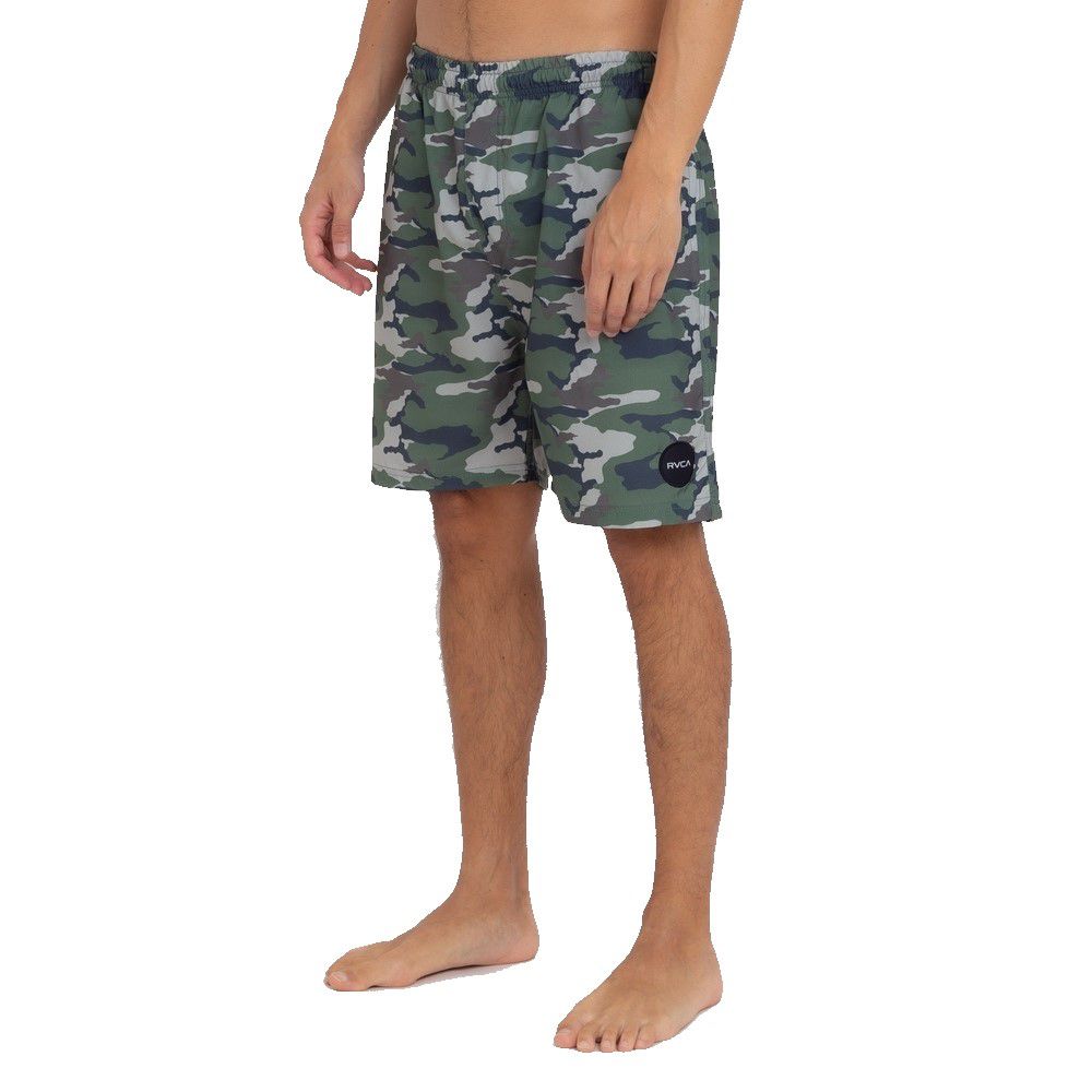bermuda rvca camuflada
