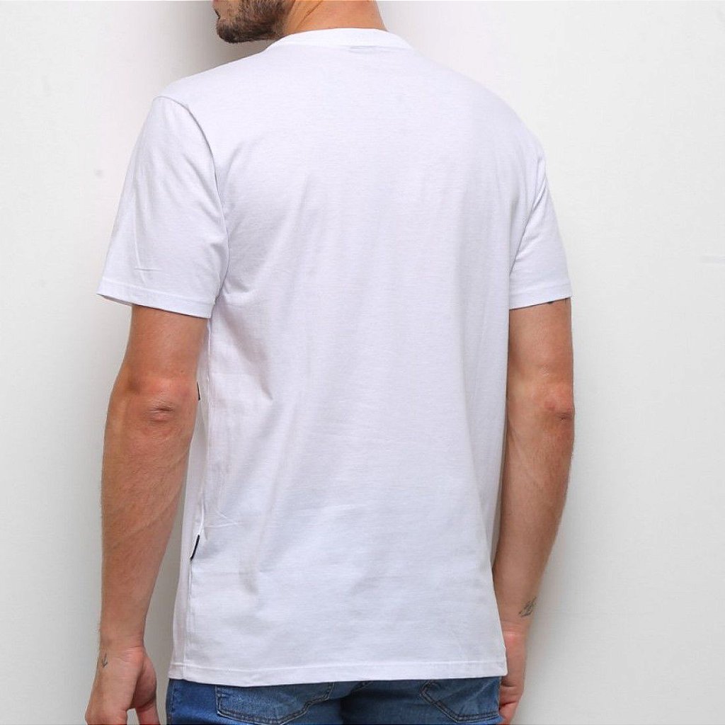 Camiseta Oakley Masculina Bark New Tee, Branco, XXG