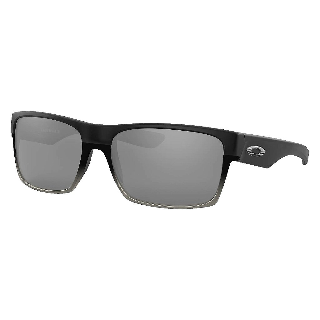 Óculos de Sol Oakley Two Face Matte Black W/ Chrome Iridium