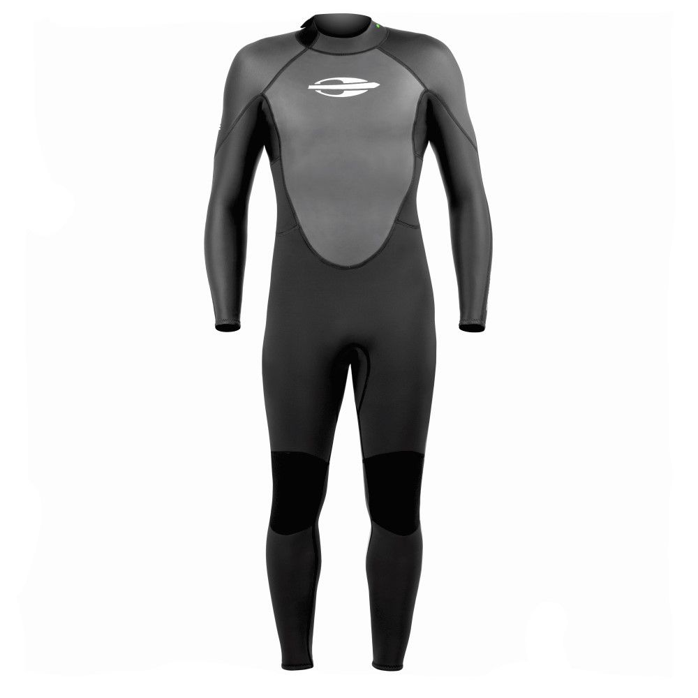 Long John Mormaii Manga Longa Backzip 3.2mm Extra Line Surf Preto