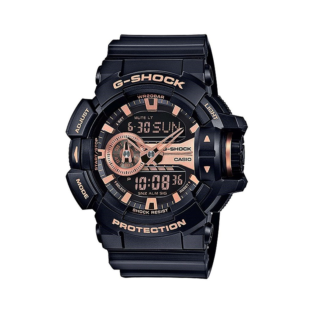 Relógio G-Shock GA-400GB-1A4DR Preto/Rosa - Radical Place - Loja
