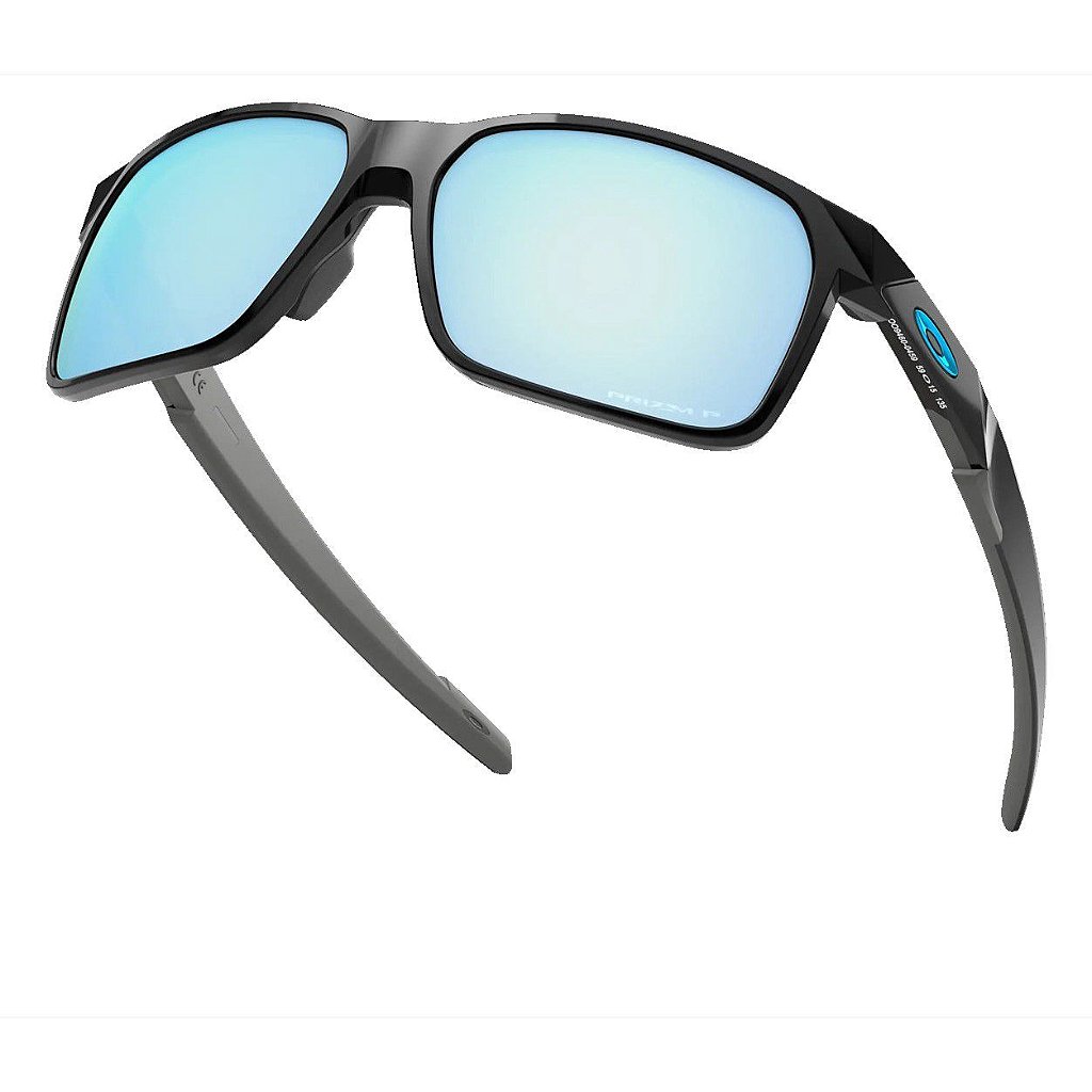 Óculos de Sol Oakley Portal X Polished Black W/ Prizm Deep Water