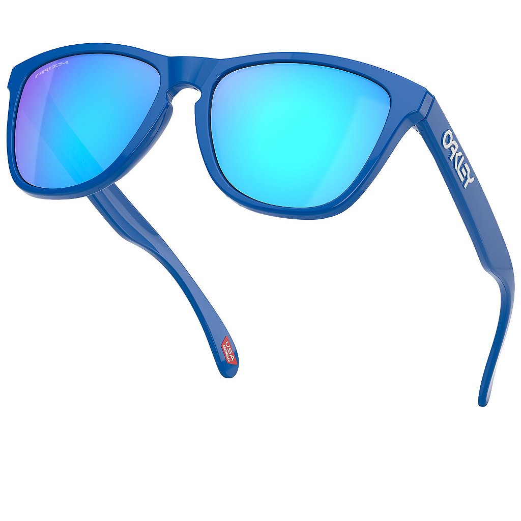 Óculos de Sol Oakley Frogskins Sapphire W/ Prizm Sapphire