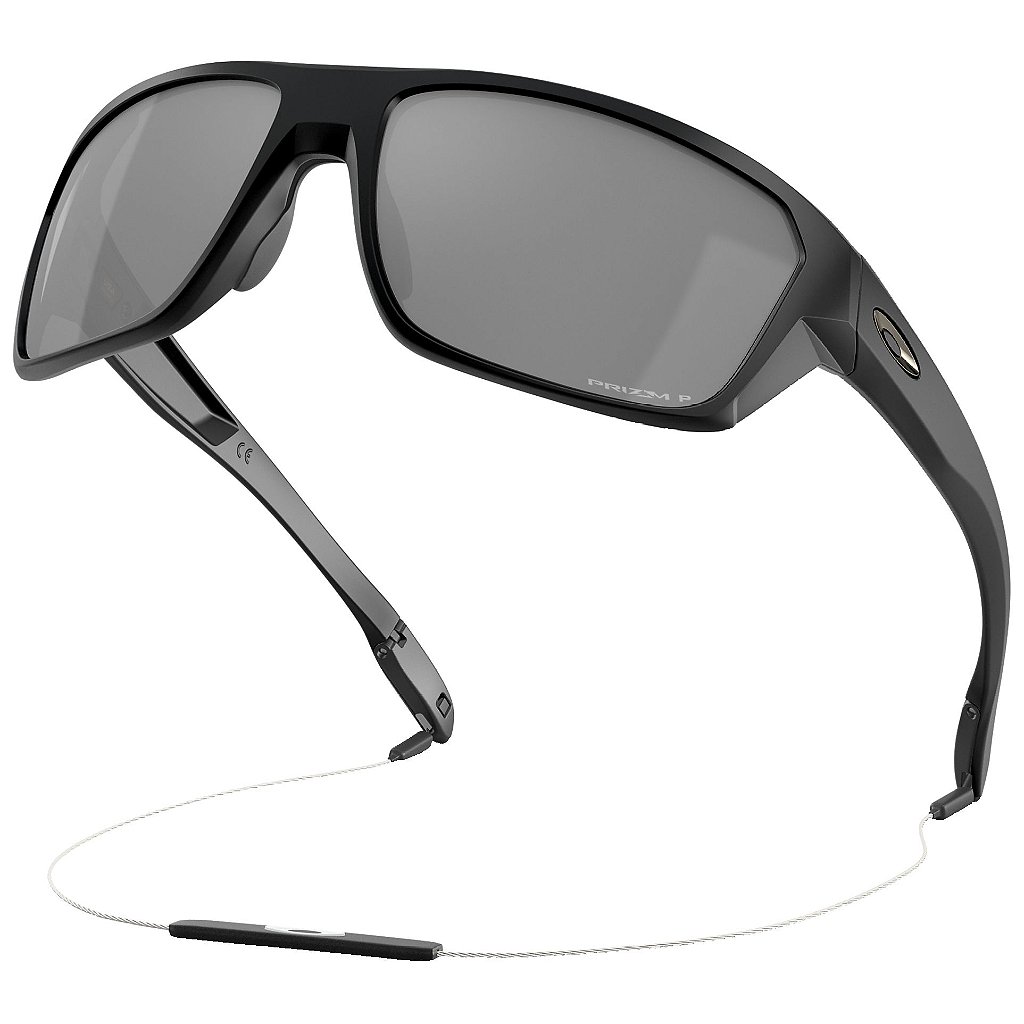 Óculos de Sol Oakley Split Shot Matte Black W/ Prizm Black Óculos de Sol Oakley Split Shot Matte Black W/ Prizm Black
