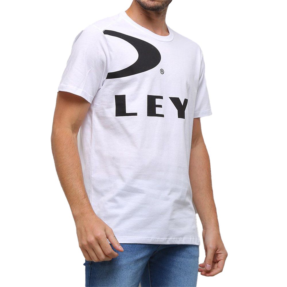 Camiseta Oakley - Branca - Refletiva - Moda Masculina