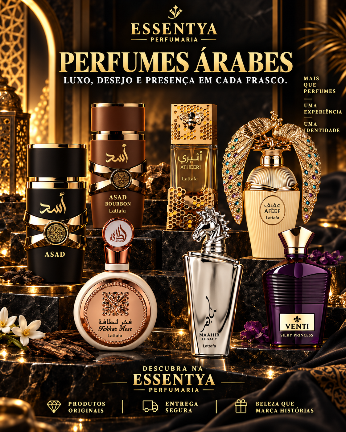 Perfumes Árabes Essentya - Oferta Especial