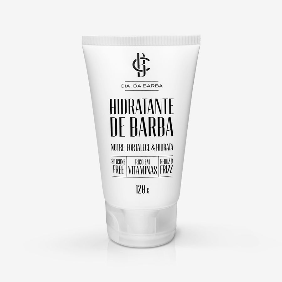 Melhor Balm Hidratante para Barba Sem Silicone CIA. DA BARBA