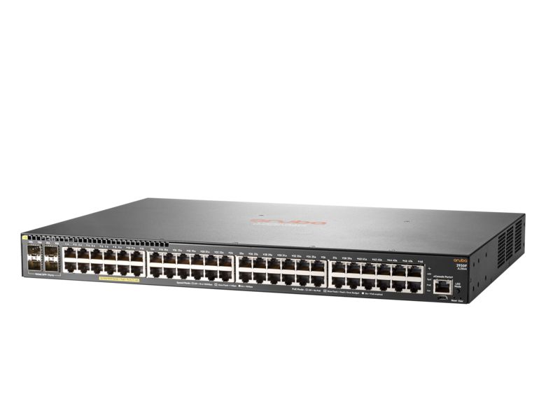 Switch 2930F Gerenciável 48G 4SFP+com 48 portas PoE+10/100/1000