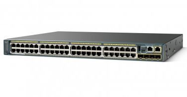 Switch Cisco Catalyst 2960-X 48 GigE PoE 370W, 4 x 1G SFP, LAN