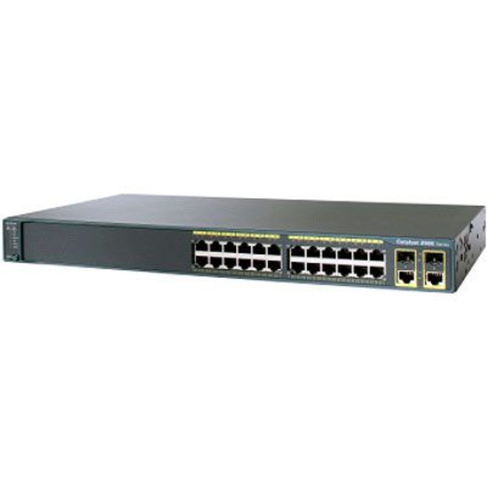 Switch Cisco Catalyst 2960-X 24 portas 10/100/1000Mbps GigE, 4 x