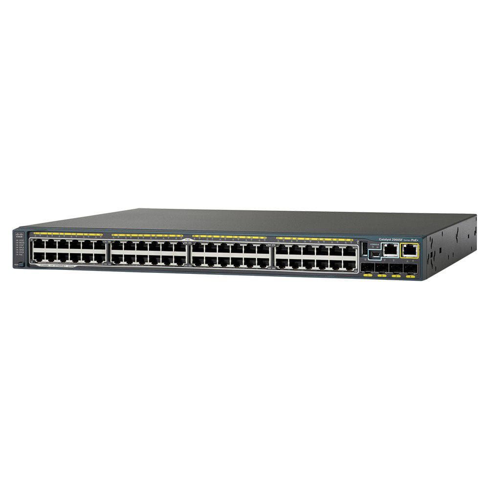 Switch Cisco Catalyst 2960-X 48 portas GigE 10/100/1000 PoE 740W