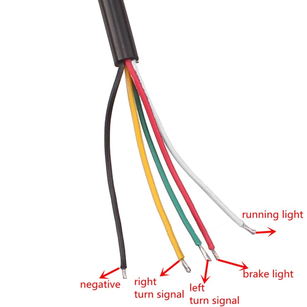 Barra Led Moto Universal Freio/Pisca/Lanterna 12V - IronSheep