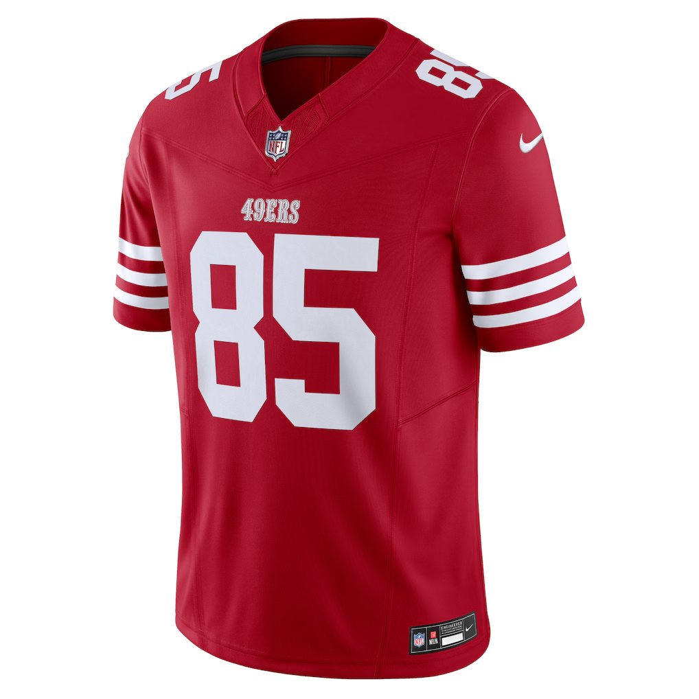 NFL 49ers ジョージ・キトル NIKE レプリカジャージ【MD】 Jersey NFL San Francisco 49ers George Kittle 85 Nike Masculina - MVP