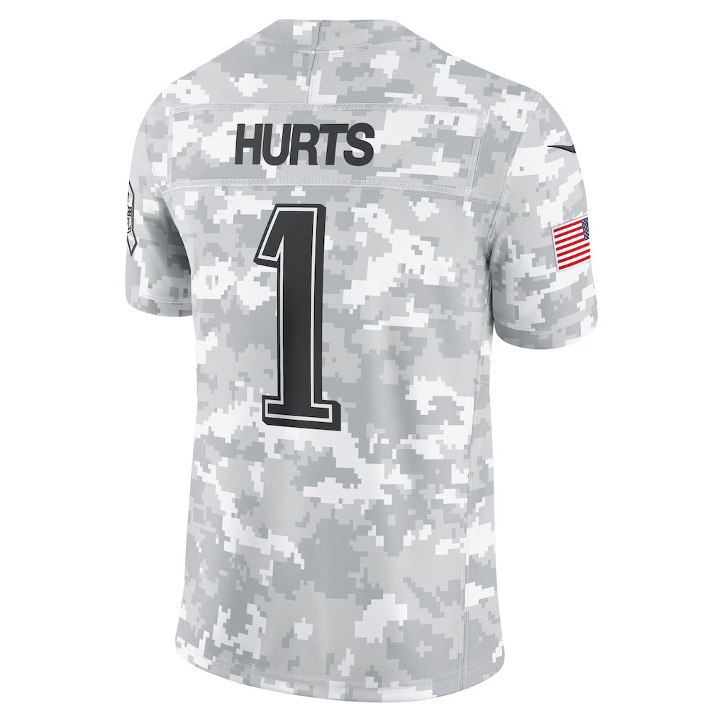 Jersey NFL Philadelphia Eagles Jalen Hurts 1 Nike Masculina - MVP