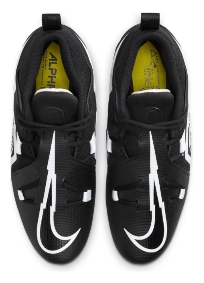 Chuteira De Futebol Americano Nike Alpha Menace Pro 3 Preta - MVP