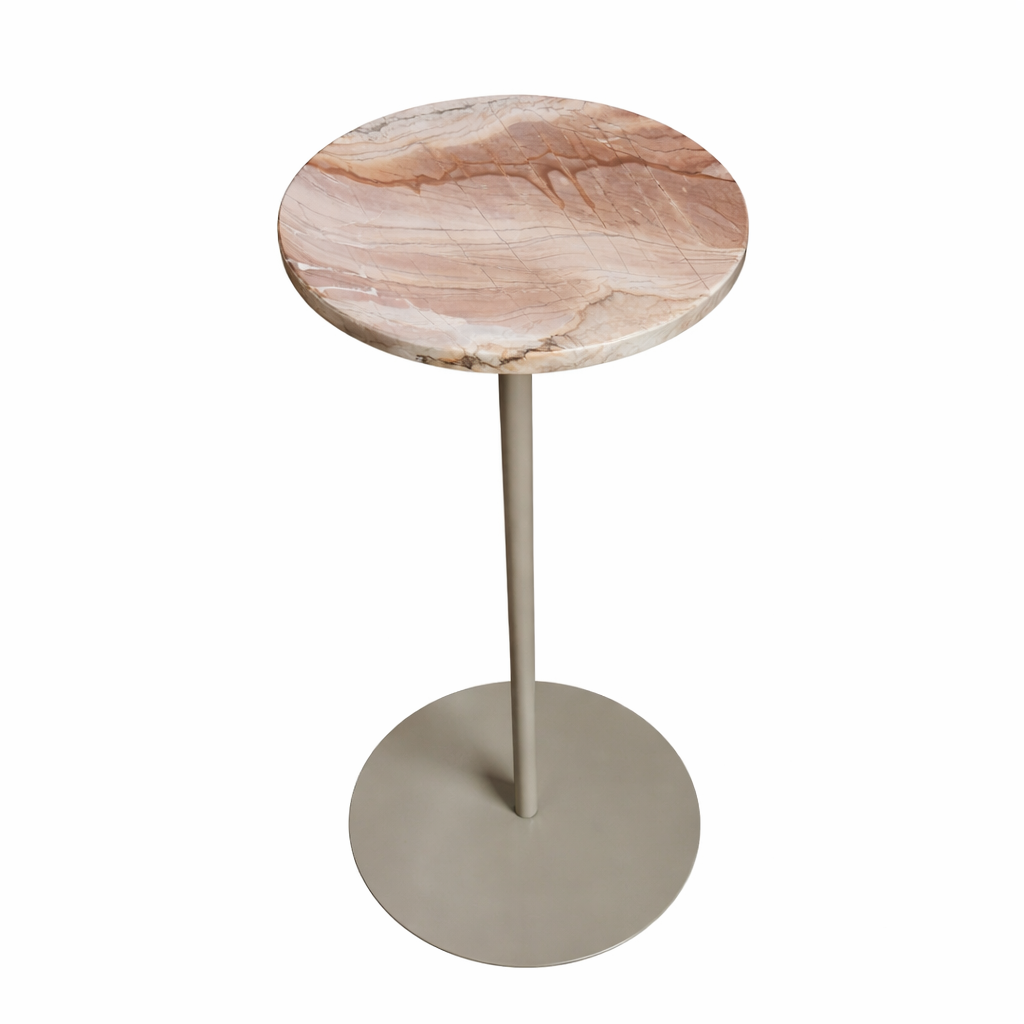 Mesa lateral linha clássica em quartzito negroni